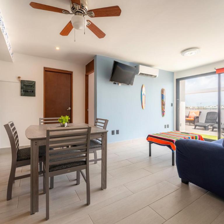 Edén en las alturas Apartamento con terraza y piscina privada - Two-Bedroom Apartment - 10