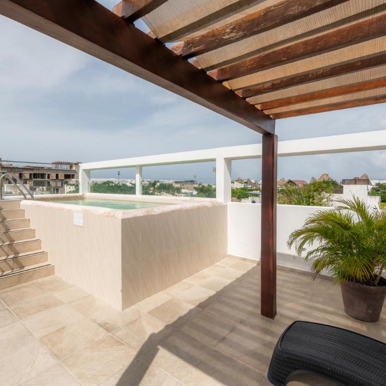 Edén en las alturas Apartamento con terraza y piscina privada - Two-Bedroom Apartment - 25