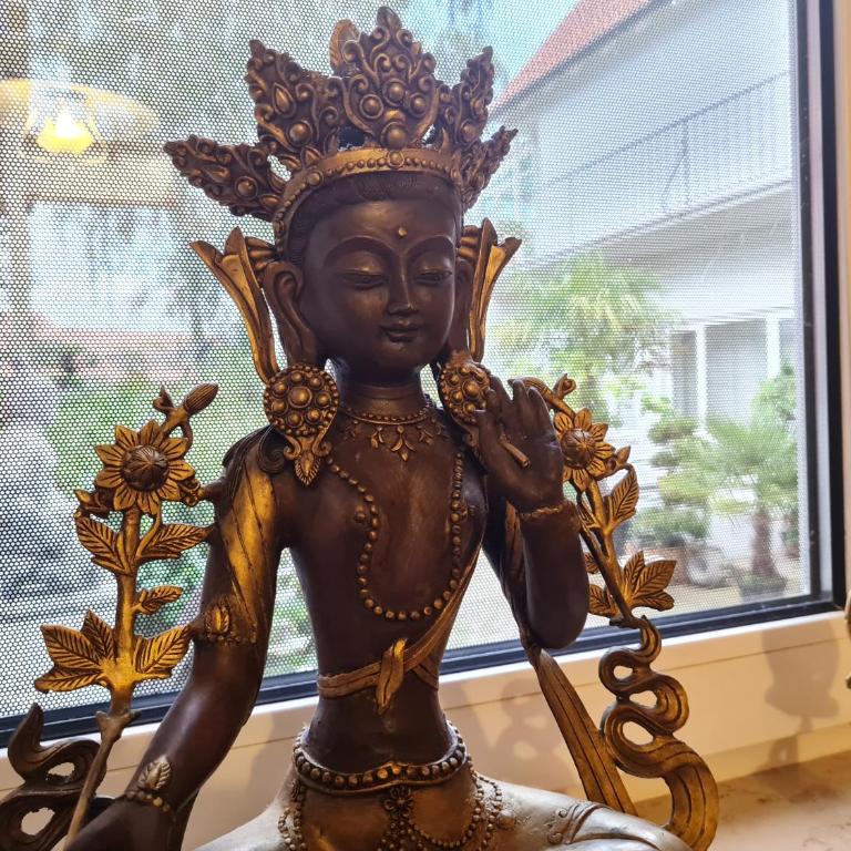 Seminarhaus Arya Maitreya - Doppelzimmer mit Gartenblick - 8