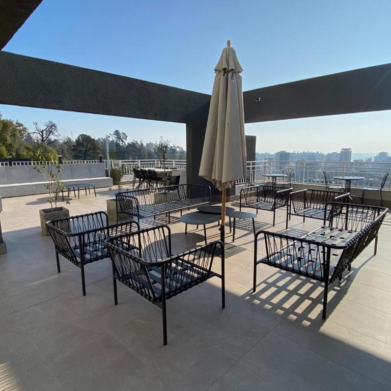 Hermoso y nuevo departamento a pasos de los mejores atractivos de Viña - Apartamento de 1 dormitorio con vistas - 29