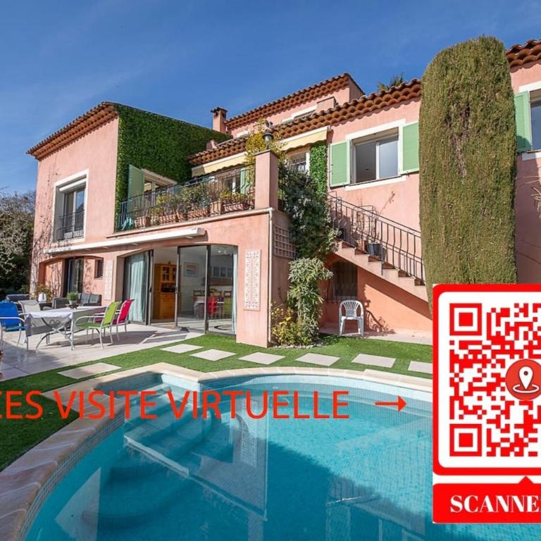 06C-Villa for 8 persons with pool near Nice - Villa - 2