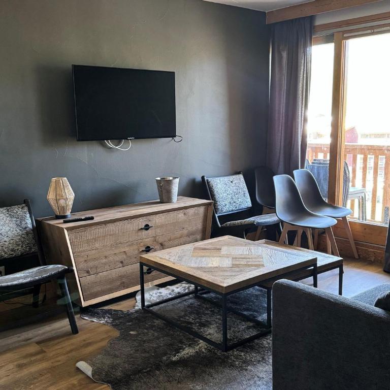 Spacieux 4P, Ski aux Pieds, Sud-Ouest, Piscine/Spa, Belle Plagne - Apartment mit 3 Schlafzimmern - 7