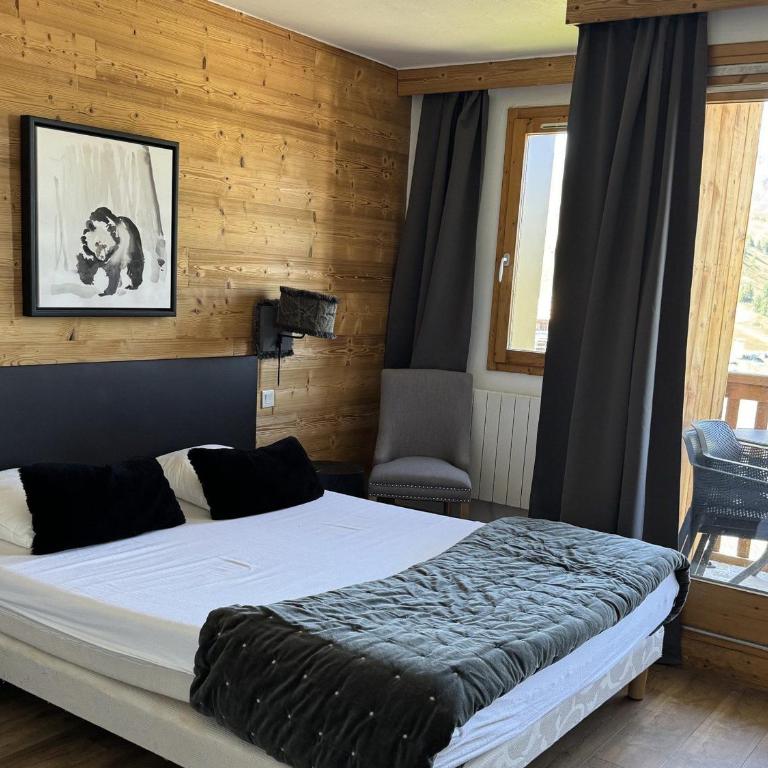 Spacieux 4P, Ski aux Pieds, Sud-Ouest, Piscine/Spa, Belle Plagne - Apartment mit 3 Schlafzimmern - 8