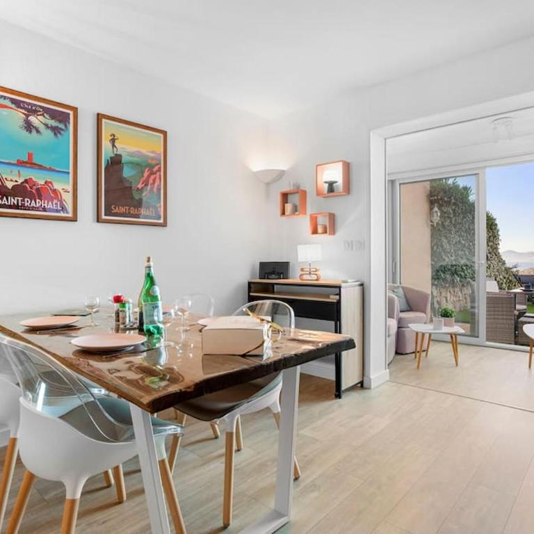 Joli 43m2 , Vue mer , piscine , parking - Apartamento de 1 dormitorio - 24
