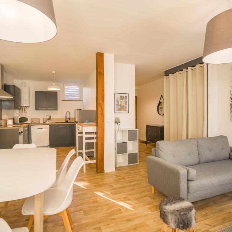 Duplex Pasteur - Chambre 2 - Chambre Privée - Chambre Double avec Salle de Bains Commune - 9