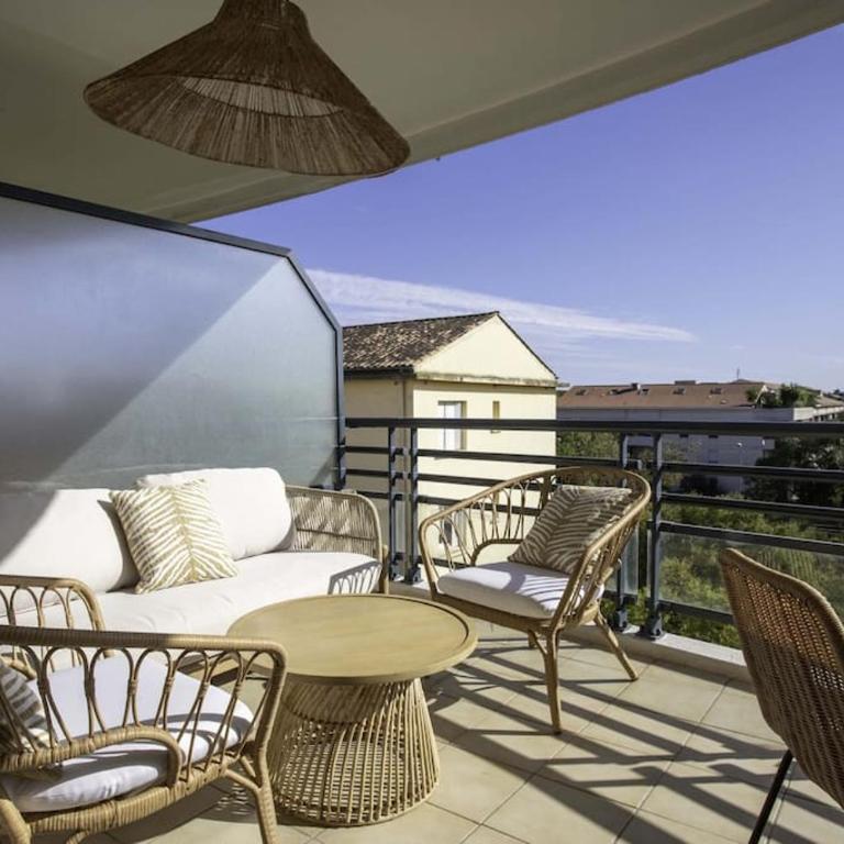 Appt 120m2 Vue mer 2 min du centre - Appartamento con 3 Camere da Letto - 2