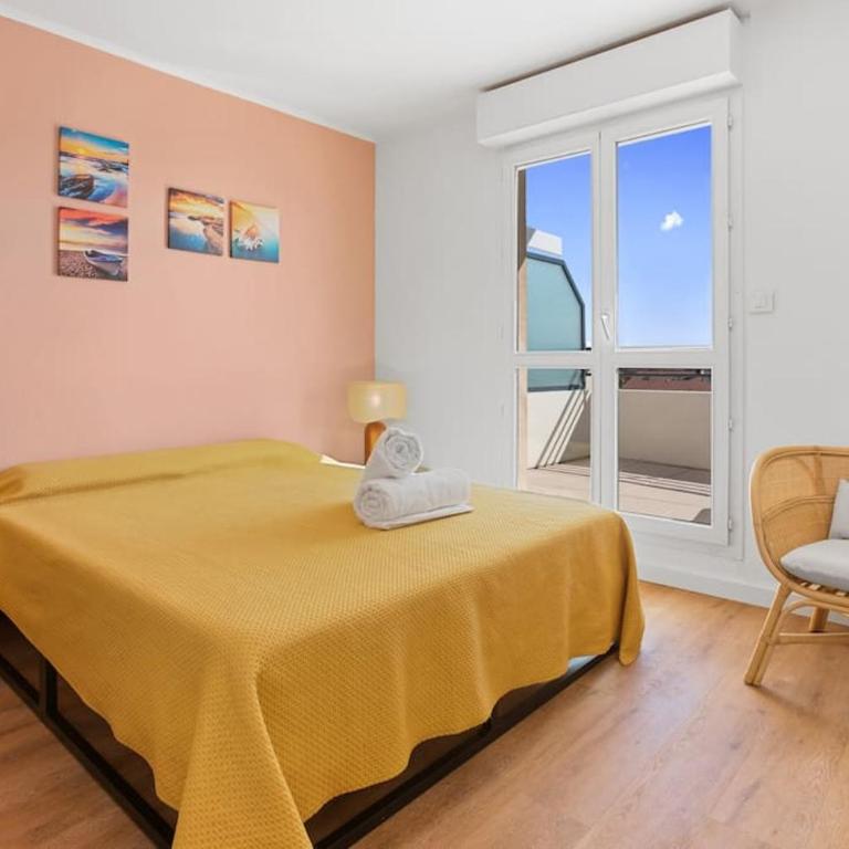 Appt 120m2 Vue mer 2 min du centre - Appartamento con 3 Camere da Letto - 16