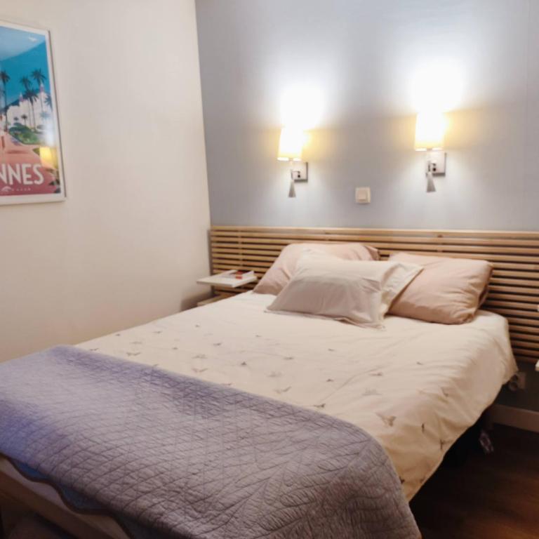 Cannes Appartement Climatisé Vue Mer Piscine & Parking - Apartment mit 2 Schlafzimmern, Terrasse und Meerblick - 9