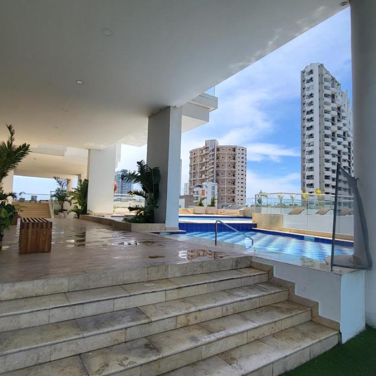 Duplex de Lujo nuevo con vista increible al centro y la playa - Two-Bedroom Apartment - 44