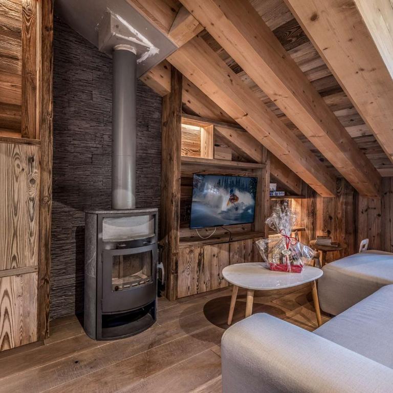 Duplex Ski in/out 5 pers, 2 ch, 3 sdb, Balcon, WIFI - Courchevel 1650 - FR-1-631-208 - Apartment - 3