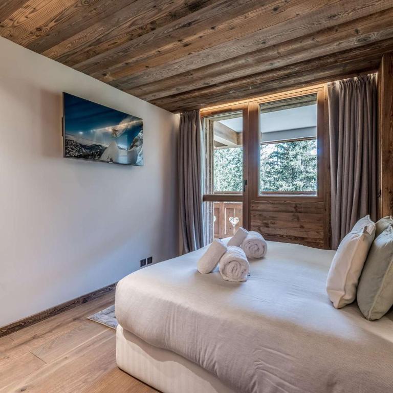 Duplex Ski in/out 5 pers, 2 ch, 3 sdb, Balcon, WIFI - Courchevel 1650 - FR-1-631-208 - Apartment - 4