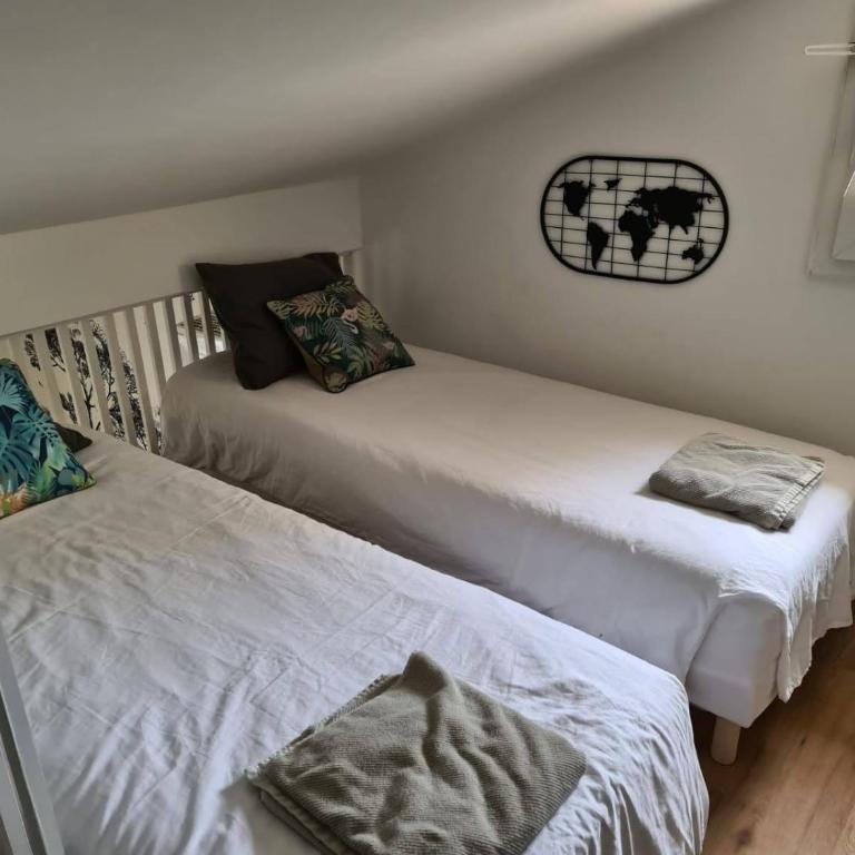 Frontignan petit maison coquette 50 m2 à 100 m de la plage - Maison 2 Chambres - 15