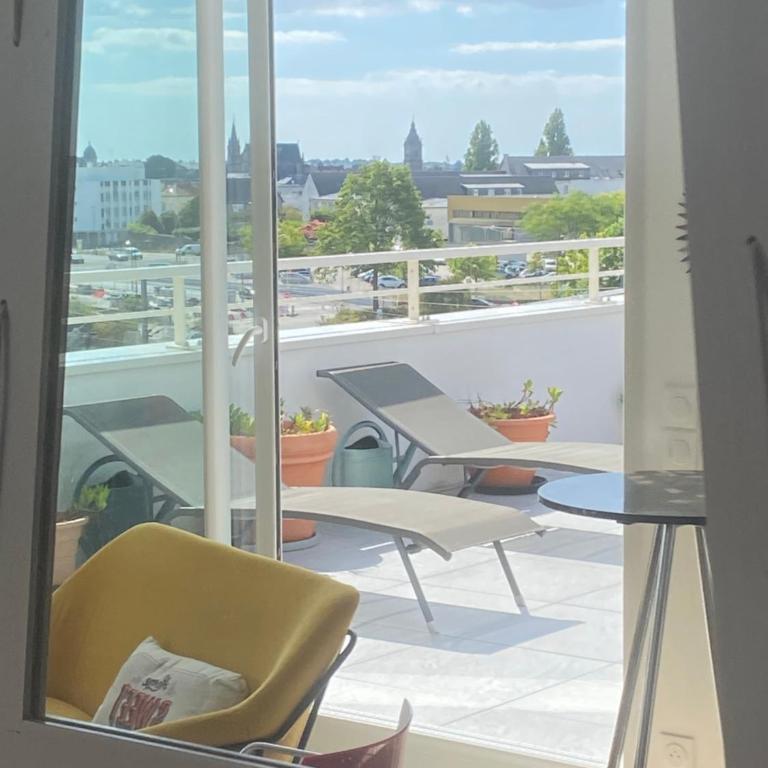 Vannes gare roof top haut standing 4 à 8 pers tout inclus - Appartement - 34