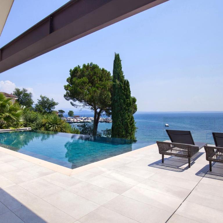 Villa Grace with Pool on the Lake - Villa Fronte Spiaggia - 41