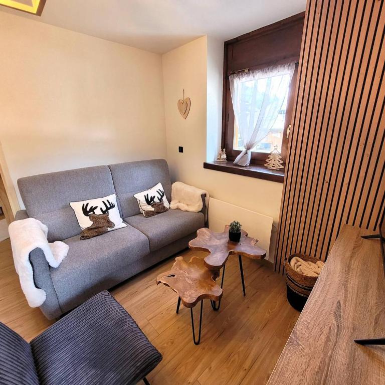 Appartement rénové centre Les Gets, 4 pers, balcon - FR-1-598-174 - Appartamento - 2