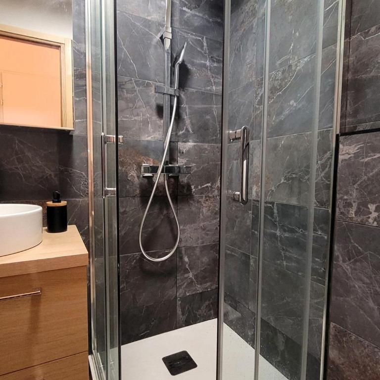 Appartement rénové centre Les Gets, 4 pers, balcon - FR-1-598-174 - Appartamento - 9