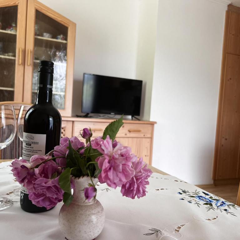 Alpakahof Strieder - Apartment mit Blick auf die Berge - 6