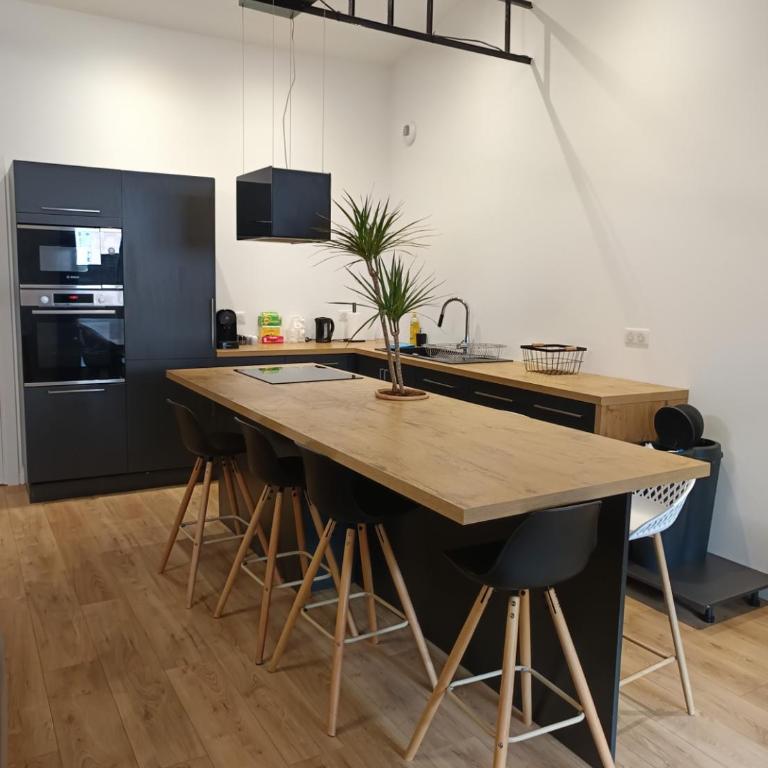 TheSecret 8 couchages, Sanctuaires et gare 5mn Climatisé , salle de sport terasse - Appartement 2 Chambres - 3