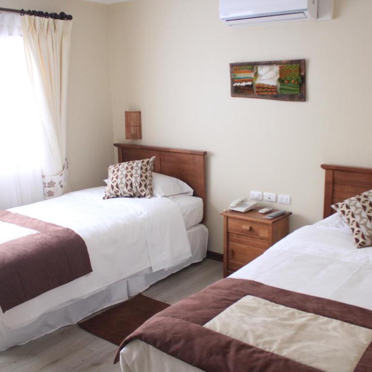Hotel Plaza Pinto - Habitación Doble - 2 camas - 2