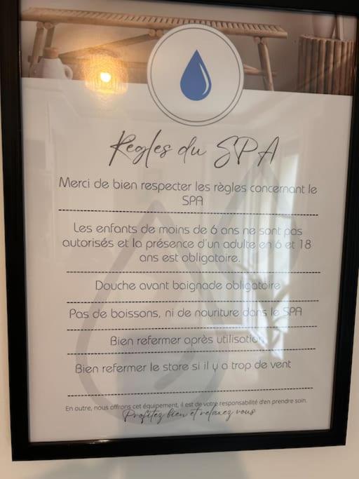 La terrasse abritée et son spa - Apartment mit 1 Schlafzimmer - 12