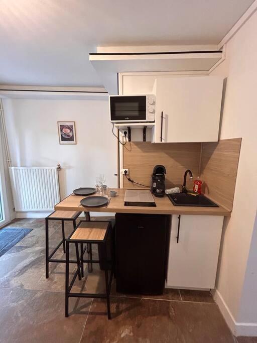 La terrasse abritée et son spa - Apartment mit 1 Schlafzimmer - 16