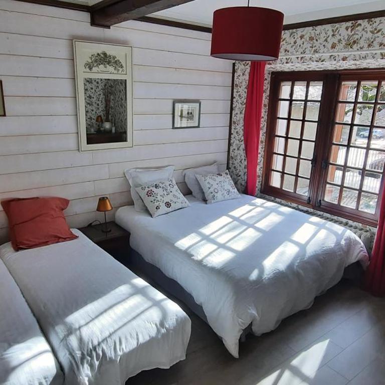 Les Vagabonds du Mont - Chambre Double ou Lits Jumeaux Standard - Vue sur Jardin - 10