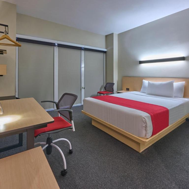 City Express Plus by Marriott Ciudad de México Patio Universidad - Habitación con cama grande - 12