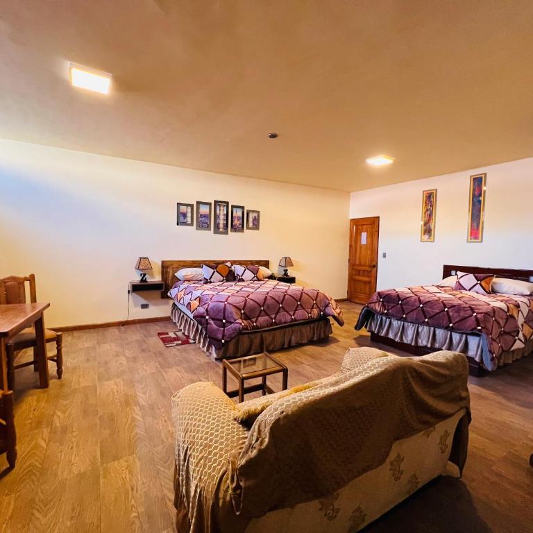 Hotel Gran Aurum - Habitación Doble Estándar con 2 camas dobles - 4