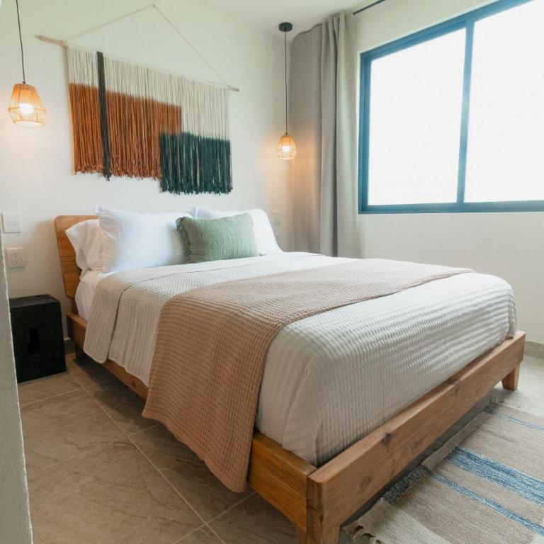 Cozy apartment with pool in Bacalar Center - Apartamento de 2 dormitorios con balcón - 25