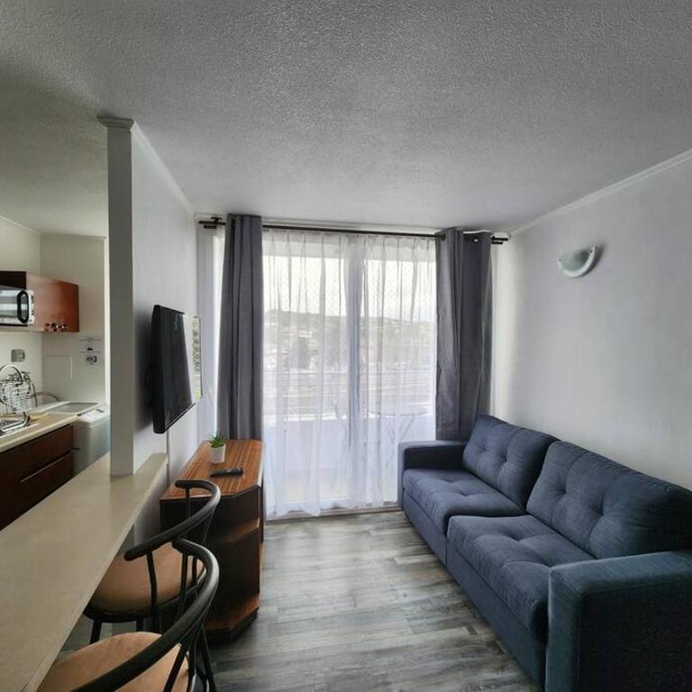 Depto Peñuelas Casino Enjoy - Three-Bedroom Apartment with Balcony - 1