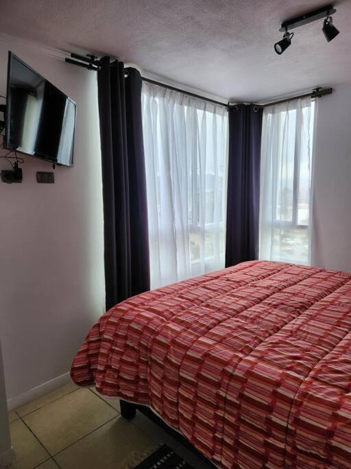 Depto Peñuelas Casino Enjoy - Three-Bedroom Apartment with Balcony - 12
