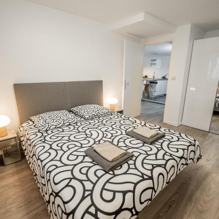 Bel appartement rénové - Place du Palais avec Parking - Apartment mit 2 Schlafzimmern - 13