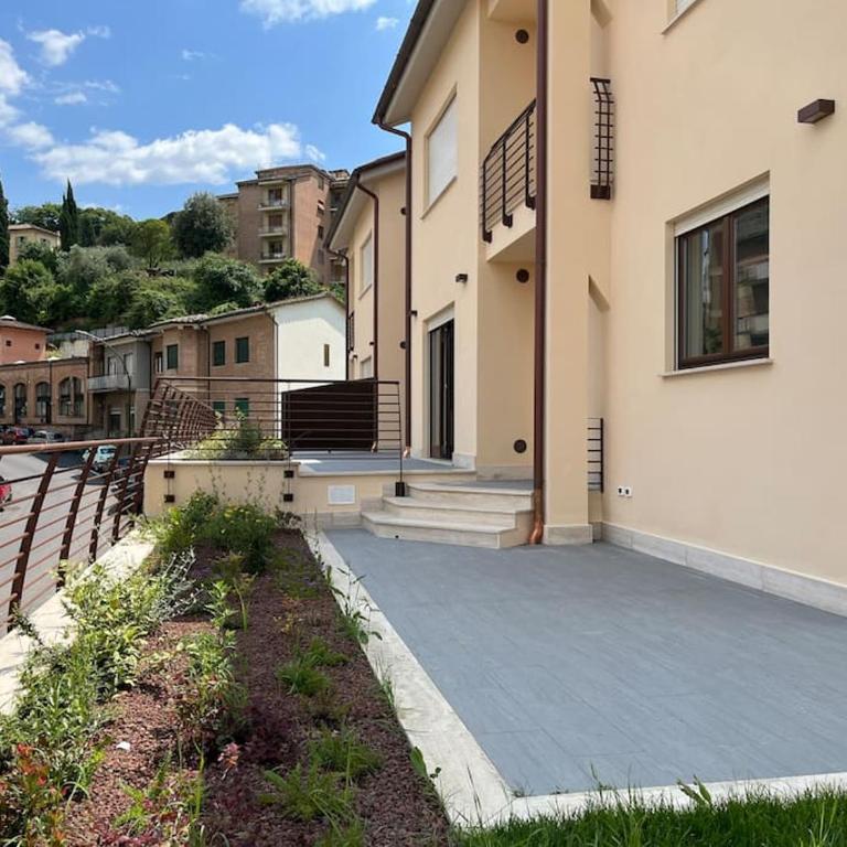 Sotto le mura, appartamento Torri - Appartamento con 2 Camere da Letto e Vista Giardino - 14