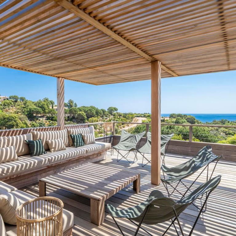 Superbe Villa Porto Vecchio vue mer plage à pied - Villa - 4