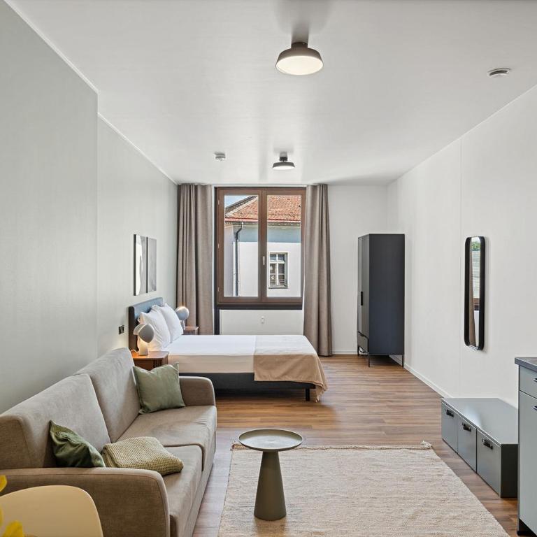 Limehome Memmingen Maximilians - Suite, barrierefrei - 12