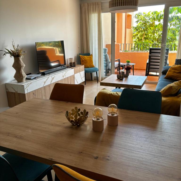 Appartement La Casa Soleada Mar Menor Golf & Padel Resort - Apartamento de 2 dormitorios con vistas al jardín - 2
