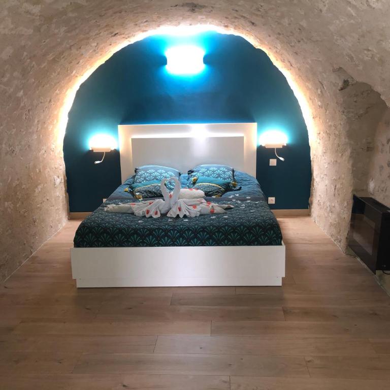 Trog'Love: Balnéo détente dans une troglodyte - Apartamento de 1 dormitorio - 18