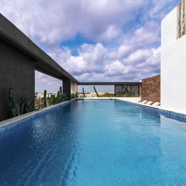1 Rec. Aldea Zama con Increíble Rooftop Pool - Apartamento de 1 dormitorio - 5
