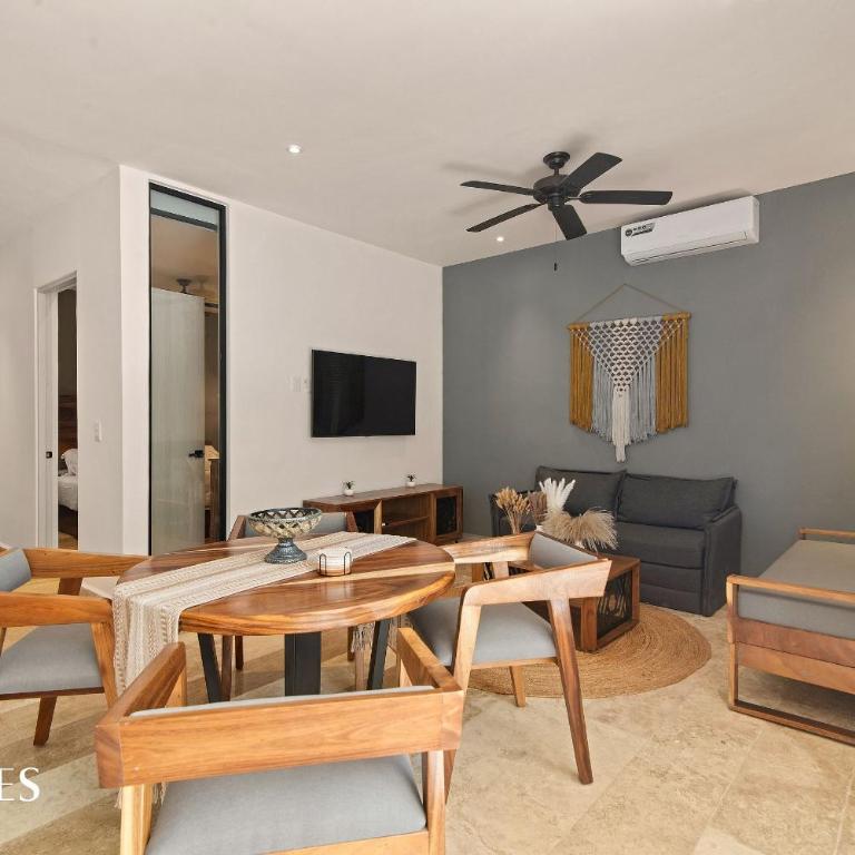 1 Rec. Aldea Zama con Increíble Rooftop Pool - Apartamento de 1 dormitorio - 14