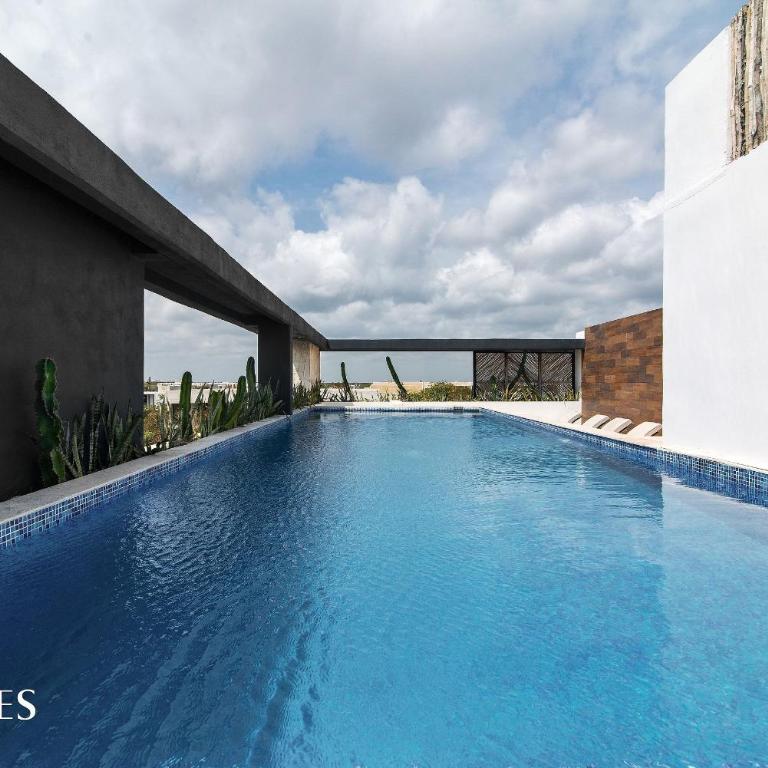 1 Rec. Aldea Zama con Increíble Rooftop Pool - Apartamento de 1 dormitorio - 24