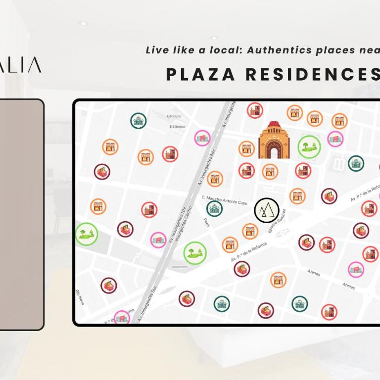 Capitalia Plaza Residences Reforma - Luxury Apartment, 1 Bedroom, City views - 14