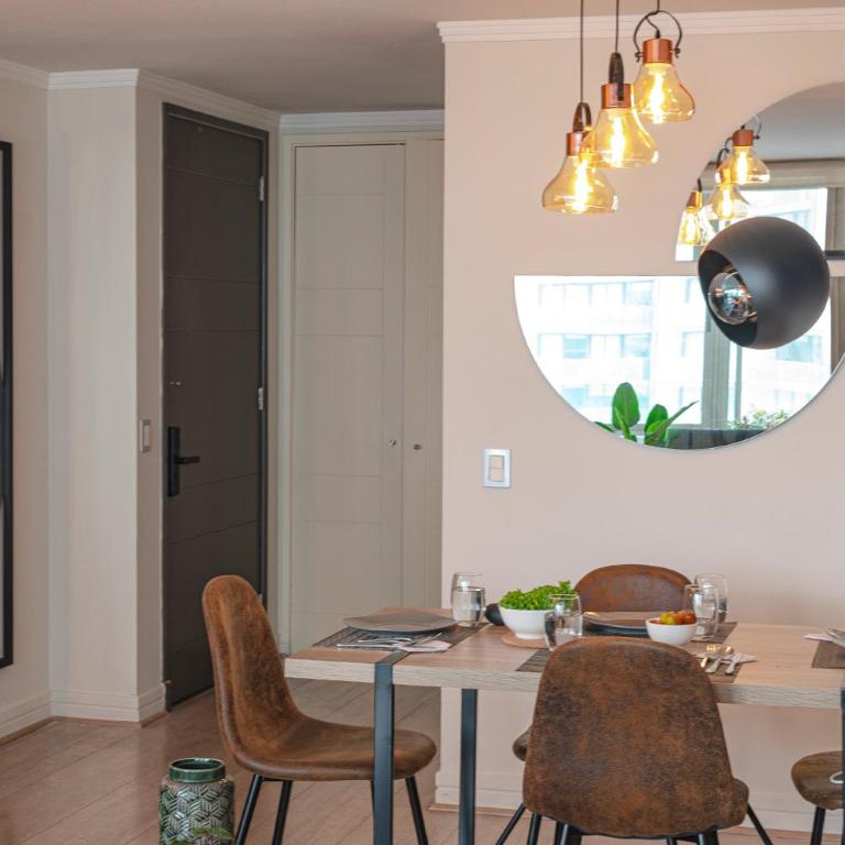 Departamento en Las Condes Premium Parque Arauco con Aire Acondicionado - Apartamento de 2 dormitorios - 5