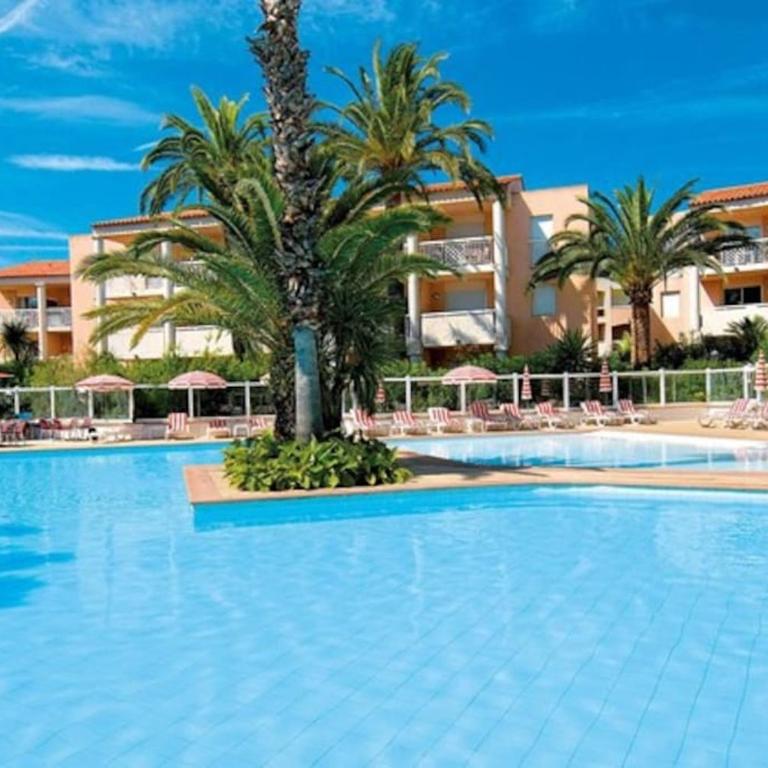 Agreable et Calme 3 pieces Terrasse, Piscine, Tennis, Plage - Appartement 2 Chambres - 1