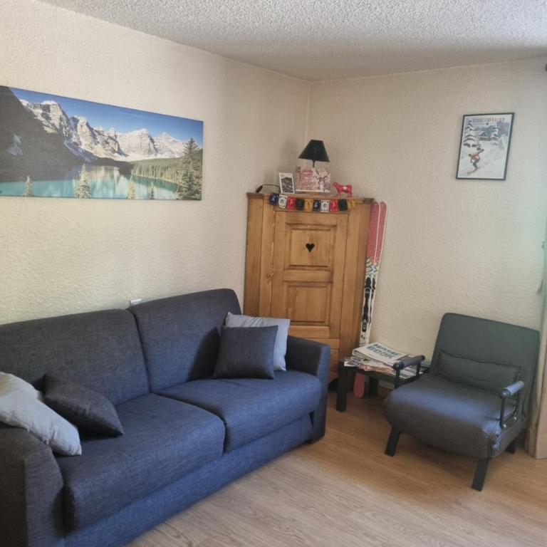 Studio 2 personnes Serre Chevalier 1350m LE BOIS DES COQS 5min des pistes avec balcon 5m2 parking et casier à ski - Studio avec Balcon - 8