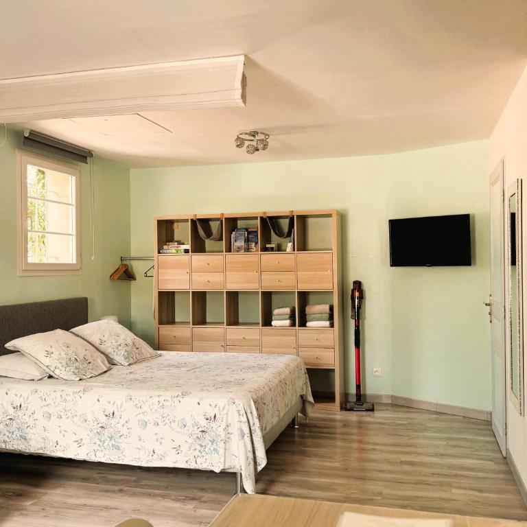 Gîte des Figuiers - parking, piscine, jacuzzi - Studio - 13