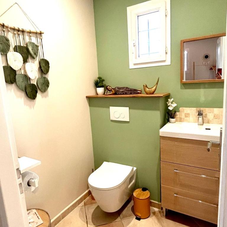 Gîte des Figuiers - parking, piscine, jacuzzi - Appartement - 21