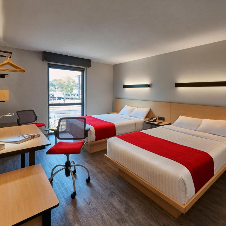 City Express Plus by Marriott Guadalajara Palomar - Habitación Doble - 2 camas dobles - 6