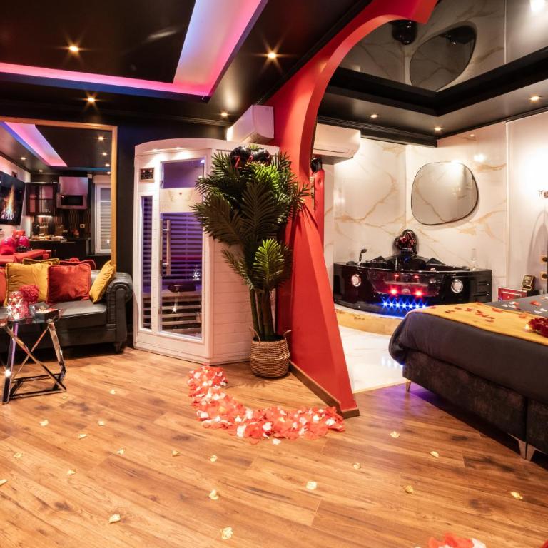 Sensual Room Love Room Nancy Sauna Double Douche - Appartement 1 Chambre - 4