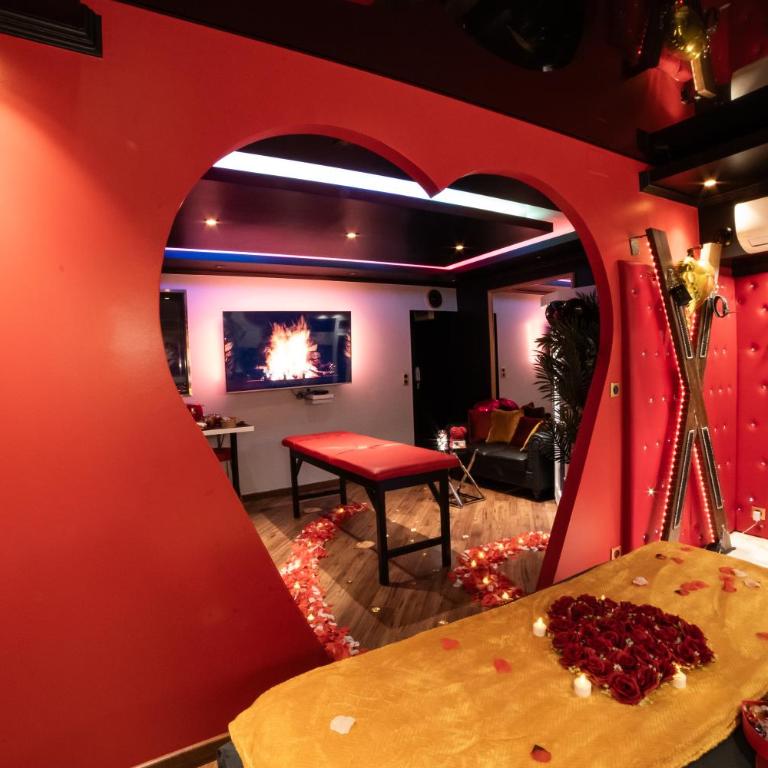 Sensual Room Love Room Nancy Sauna Double Douche - Appartement 1 Chambre - 8