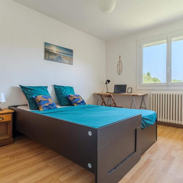 Le Casselardit -T4 proche Hôpital - Aeroport - Clim - Balcon - Parking - Appartamento con 3 Camere da Letto - 10